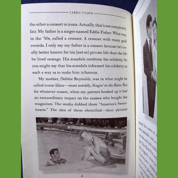 Book: Wishful Drinking, by Carrie Fisher - Picture 3 of 8